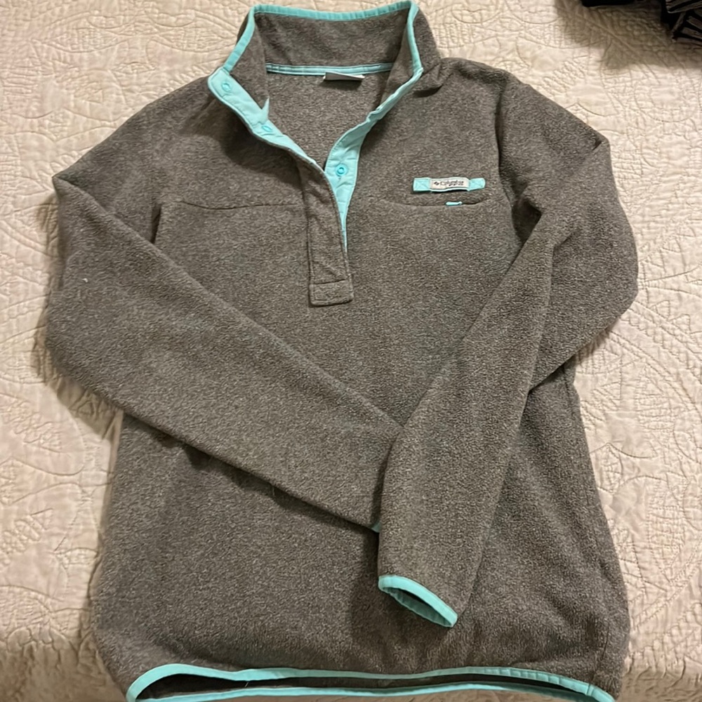 Women’s Columbia PFG fleece pullover size med - Picture 1 of 7